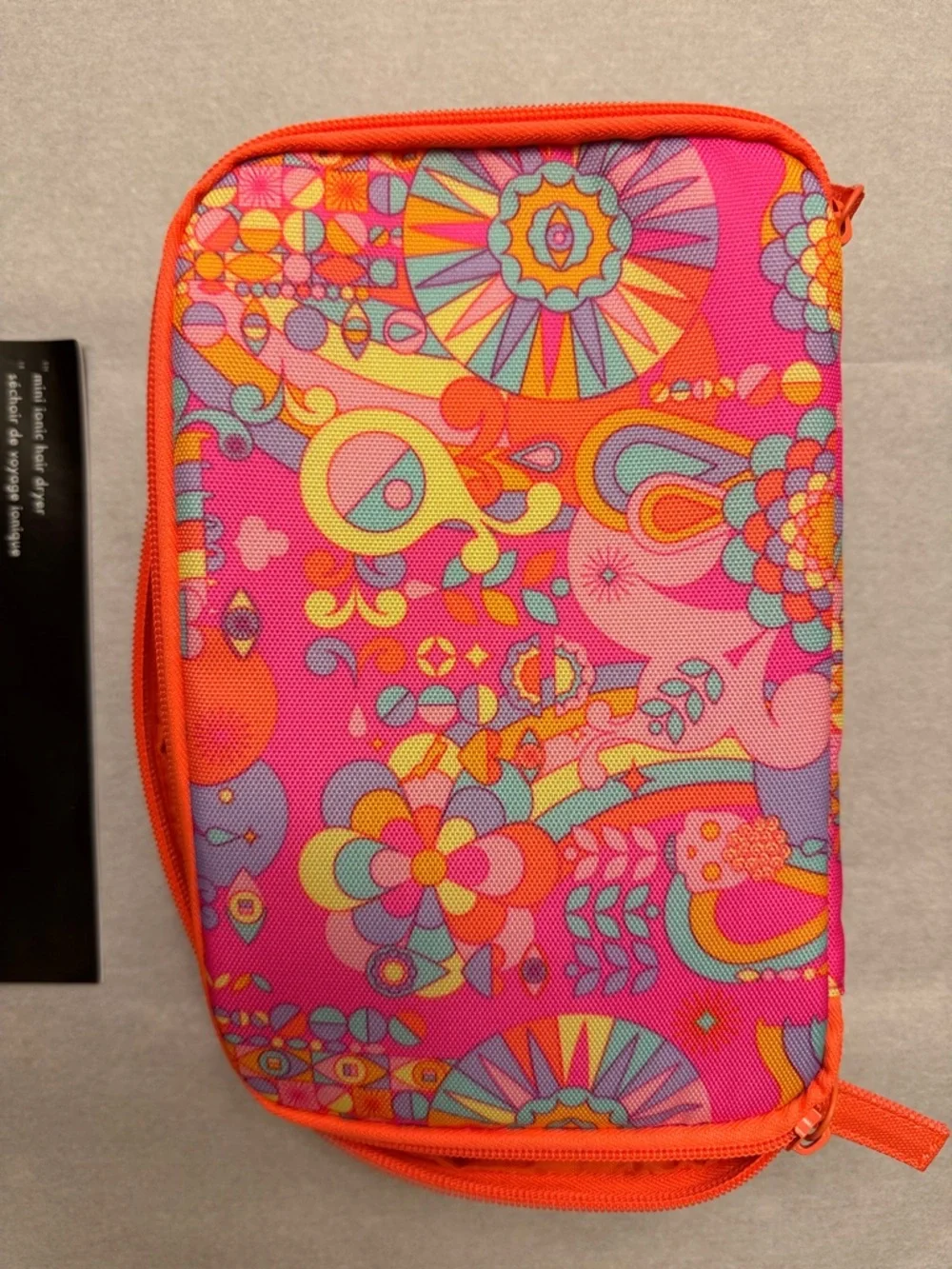 amika Pink Patterned Mini Ionic Hair Dryer - Picture 4 of 11